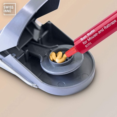 Cebo 2x Jeringas de 3g para Roedores Supercat 